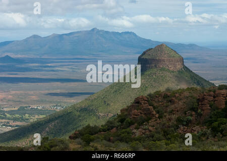 Valle della Desolazione del Sud Africa Foto Stock