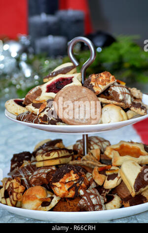 Biscotti di Natale Foto Stock