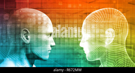 Il codice di etica nella tecnologia Foto Stock