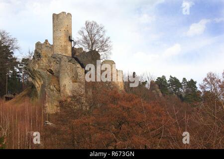 Frydstejn a Cesky Raj Foto Stock