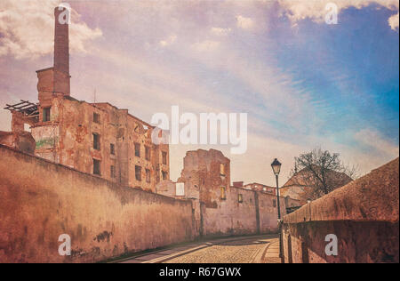 Swiebodzice old town Foto Stock