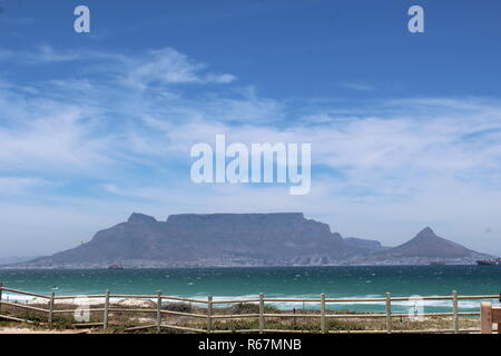 La Montagna della Tavola Città del Capo Sud Africa Foto Stock