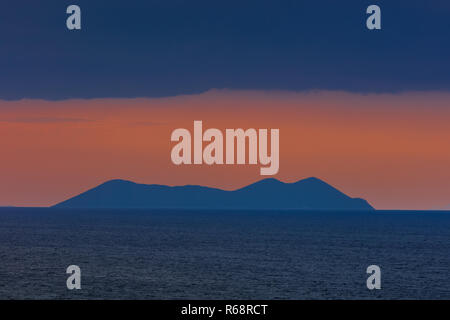 Sunrise nelle isole Ionie Foto Stock