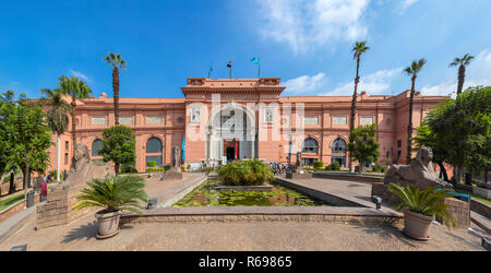 Museo Egizio del Cairo Foto Stock