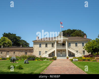 Colton Hall Museum, Monterey, California, Stati Uniti d'America Foto Stock