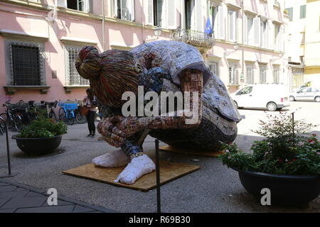 Lucca Cartasia Biennalle 2018 9. Edizione Foto Stock