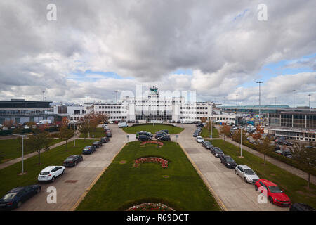 Il vecchio aeroporto di Dublino edificio, Aeroporto di Dublino, Repubblica di Irlanda Foto Stock