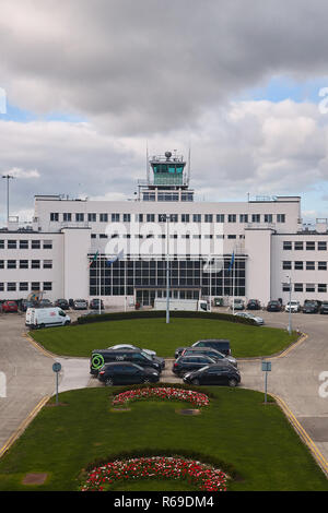 Il vecchio aeroporto di Dublino edificio, Aeroporto di Dublino, Repubblica di Irlanda Foto Stock