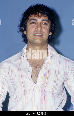 South Asian indian film di Bollywood attore AAMIR KHAN n. MR Foto Stock