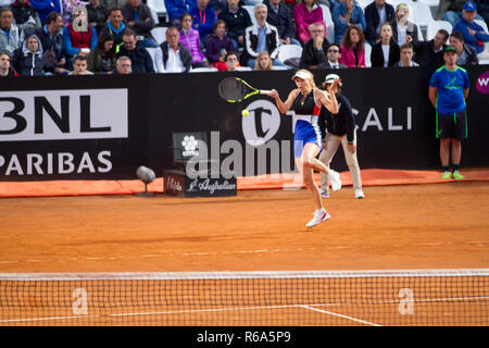 Caroline WOZNIACKI a roma campionato di tennis Foto Stock