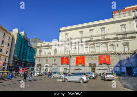 Opera House, il Teatro San Carlo di Napoli Italia , Opernhaus, Neapel, Italien Foto Stock