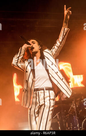 Maneskin esegue live at Fabrique in Milano, Italia, il 23 novembre 2018 Foto Stock