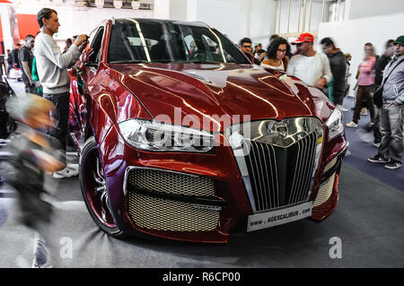 Francoforte - Settembre 2015: BMW X6 AG Excalibur Alligator presentato al IAA International Motor Show il 20 settembre 2015 a Francoforte, Germania Foto Stock