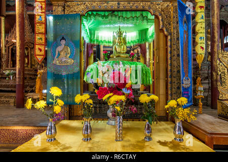 Santuario di Buddha Foto Stock