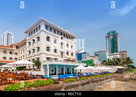Vista di Galle Face Hotel, Colombo, Sri Lanka Foto Stock