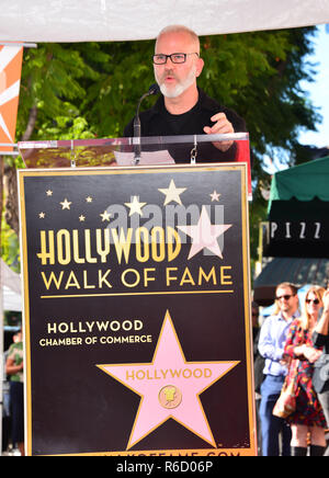 Los Angeles, Stati Uniti d'America. 04 Dic, 2018. Ryan Murphy Star 031 Ryan Murphy è onorato con una stella sulla Hollywood Walk of Fame il 4 dicembre 2018 a Los Angeles, California Credit: Tsuni/USA/Alamy Live News Foto Stock