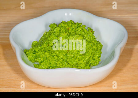 Aglio selvatico Pesto Foto Stock