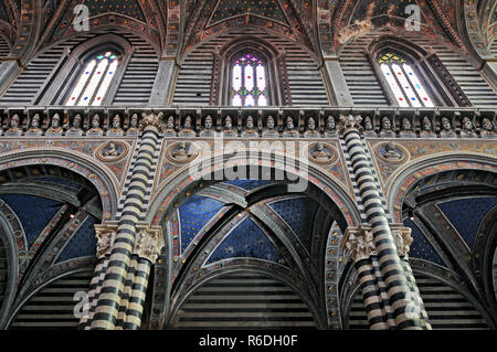 Piscina interna del Duomo in Piazza dei Miracoli dei Miracoli a Pisa, Italia Foto Stock