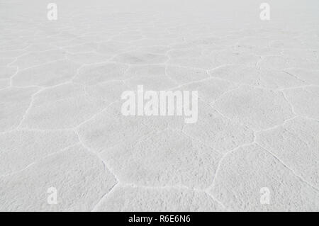 Salar de Uyuni, mondi più grande lago salato, Bolivia, Sud America Foto Stock