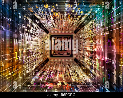 I segreti del processore digitale Foto Stock