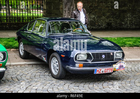 FULDA, GERMANIA - Maggio 2013: Lancia Fulvia Sport Zagato 1600 sport coupe Auto retrò il 9 maggio 2013 a Fulda, Germania Foto Stock