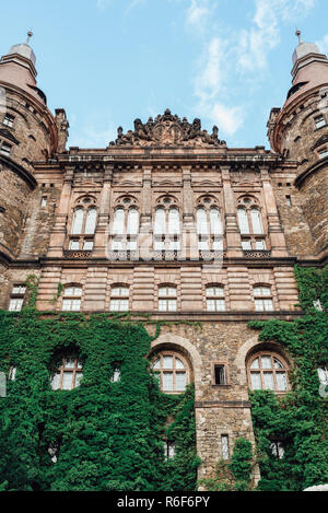 Castello di ksiaz Swiebodzice Polonia Foto Stock