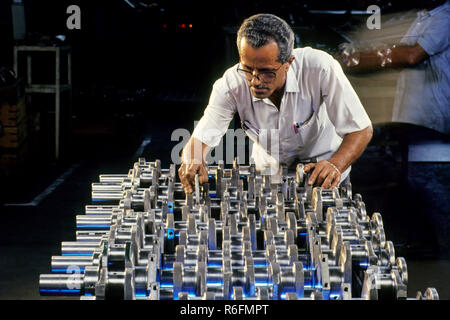 Fabbrica di automobili, India Foto Stock