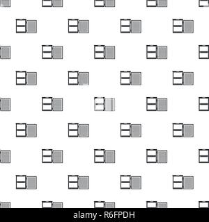 Frigorifero modello vettore senza soluzione di continuità geometrica ripetizione per qualsiasi web design Illustrazione Vettoriale