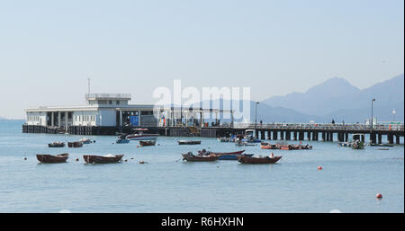 Lamma Island, Hong Kong, 13 Gennaio 2017:- casa in Lamma Island in Hong Kong city Foto Stock