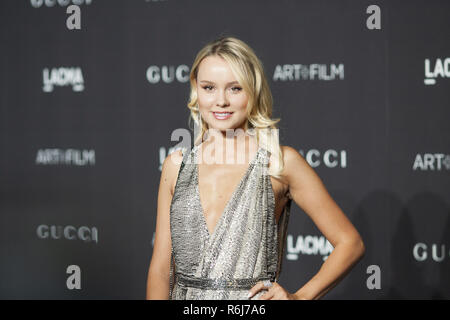 2018 LACMA Art + Film Gala, tenutosi presso il Los Angeles County Museum of Art di Los Angeles, California. Dotato di: Ilona Huzarevich dove: Los Angeles, California, Stati Uniti quando: 03 Nov 2018 Credit: Tony Forte/WENN Foto Stock