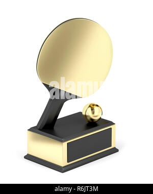 Ping pong trophy Foto Stock