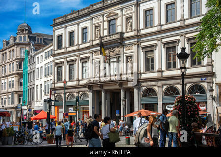 Galeries St-Hubert, Bruxelles, Belgio Foto Stock