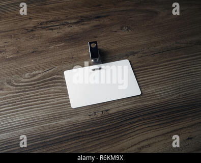 Badge vuoto mockup Foto Stock