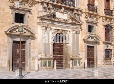 Cancelleria Reale - Granada Foto Stock