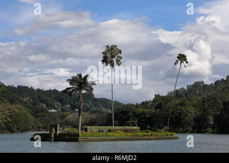 Il bogambara lago di Kandy in sri lanka Foto Stock