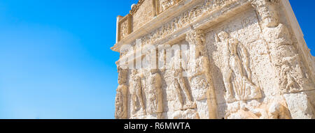 GALLIPOLI, Italia - Fontana Greca, del III secolo A.C. Foto Stock