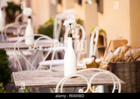 Terrazza in Toscana Foto Stock