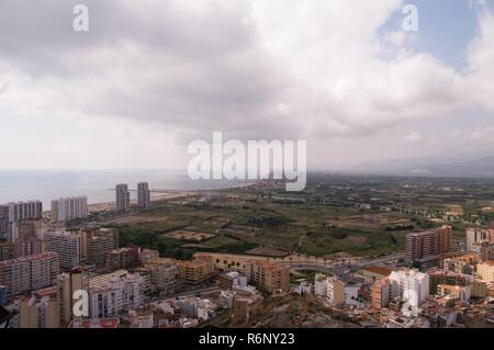 Cullera la costa di Valencia Foto Stock