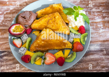 Toast alla francese Foto Stock