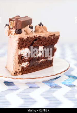 Torta al cioccolato Foto Stock