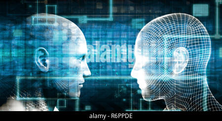 Il codice di etica nella tecnologia Foto Stock