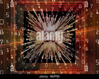 I segreti del processore digitale Foto Stock