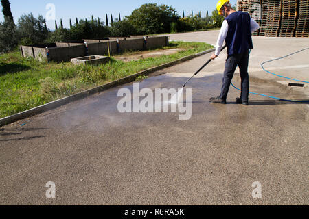 lavaggio Foto Stock