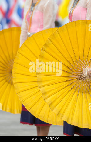 Thailandia BURIRAM SATUEK tradizione danza thailandese Foto Stock