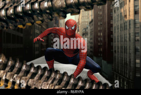 Pellicola originale titolo: SPIDER-MAN 2. Titolo inglese: SPIDER-MAN 2. Anno: 2004. Direttore: SAM Raimi. Stelle: Tobey Maguire. Credito: Columbia Pictures/Marvel Entertainment / Sony Pictures / Album Foto Stock