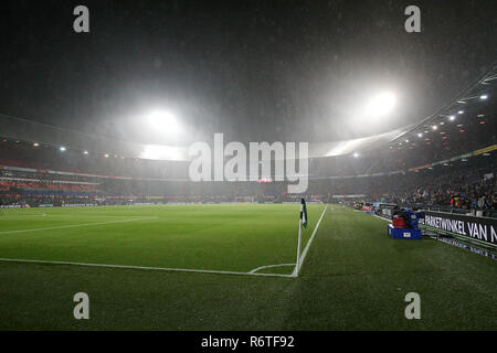 ROTTERDAM , Olanda , 06-12-2018 , stadio De Kuip , Calcetto , Stagione 2018/2019 , olandese , Eredivisie Feyenoord - VVV, panoramica dello Stadio Foto Stock