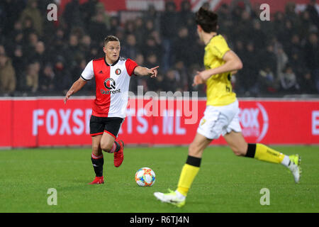 ROTTERDAM , Olanda , 06-12-2018 , stadio De Kuip , Calcetto , Stagione 2018/2019 , olandese , Eredivisie Feyenoord - VVV , Feyenoord player Jens Toornstra Foto Stock