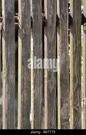 Recinzione di legno Foto Stock