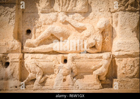 GALLIPOLI, Italia - Fontana Greca, del III secolo A.C. Foto Stock