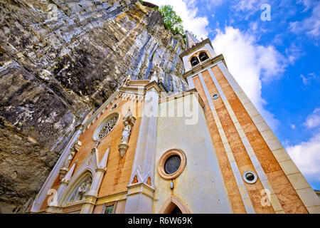 Madonna della Corona Chiesa sulla roccia Foto Stock